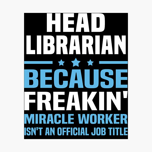 Item preview, Head Librarian  designed and sold by aryagiri.