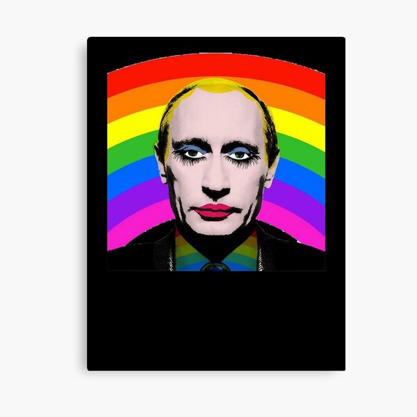 Vladimir Putin Canvas Prints for Sale Redbubble