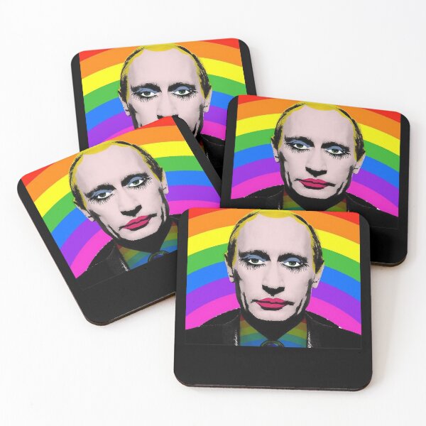 Aperçu de l'œuvre Vladimir Poutine Gay Clown créée et vendue par LIQUIDjilhlk.