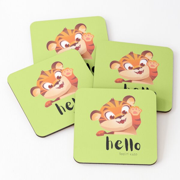 Item preview,  cute baby tiger cartoon designed and sold by PURLOW.