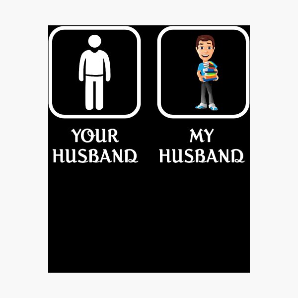 Item preview, Husband Librarian Love designed and sold by aryagiri.