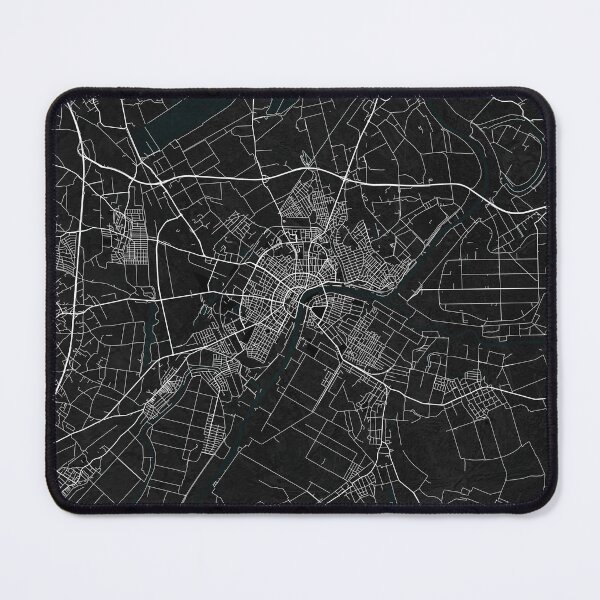 Item preview, Szeged City Map of Csongrád-Csanád, Hungary - Dark designed and sold by deMAP.