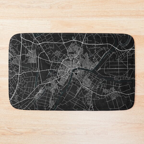 Item preview, Szeged City Map of Csongrád-Csanád, Hungary - Dark designed and sold by deMAP.