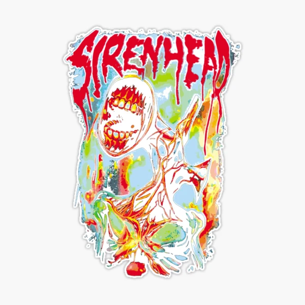 Siren Head  Sticker for Sale by RatKingRatz