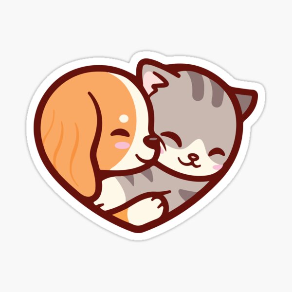 Cute cartoon corgi puppy and ginger kitten sleeping together. Adorable  sleeping cat and dog drawing, vector illustration Stock Vector Image & Art  - Alamy