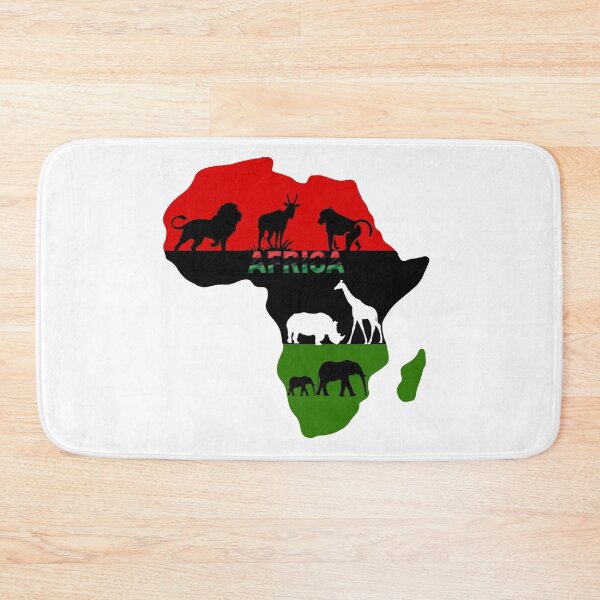 Item preview, African Animal Map designed and sold by Culture2Design.