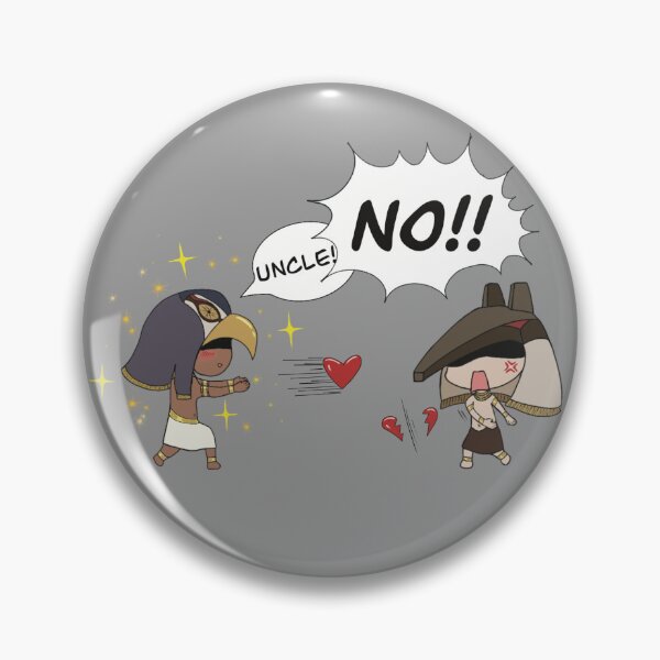 Item preview, Ennead Horus and Seth Chibi designed and sold by Katsuhan かつはん　＜３.