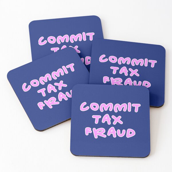 Item preview, Commit tax fraud pink design   designed and sold by McLarenTeeHu.