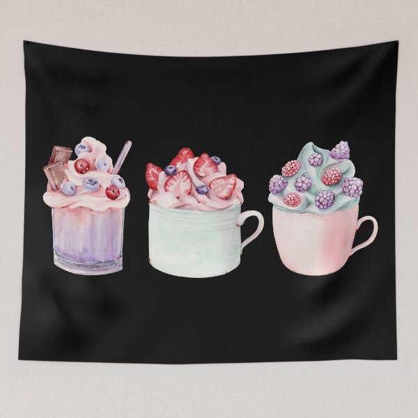 Item preview, Assorted Pastel Berries Smoothies designed and sold by Alicia Chee.