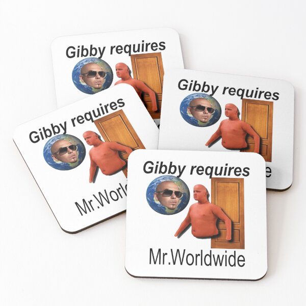Item preview, Gibby Requires Mr. Worldwide   designed and sold by McLarenTeeHu.