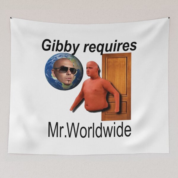 Item preview, Gibby Requires Mr. Worldwide   designed and sold by McLarenTeeHu.