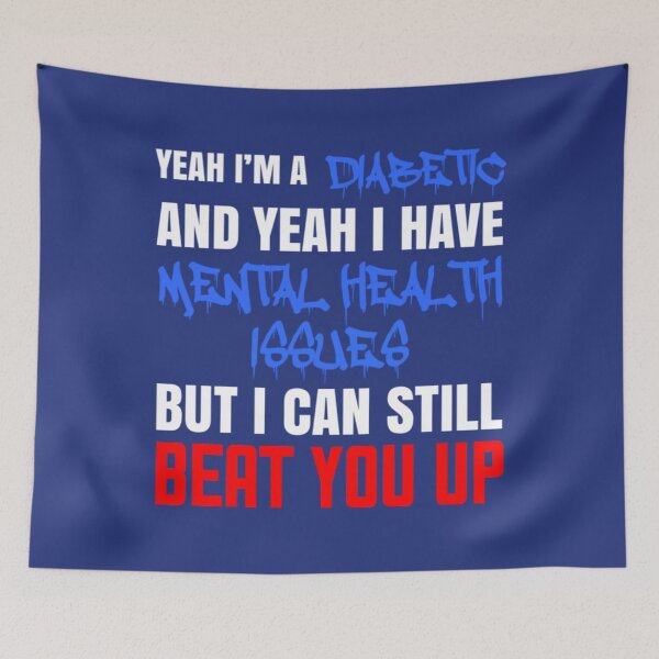 Item preview, Mentally Ill Diabetic 2   designed and sold by McLarenTeeHu.