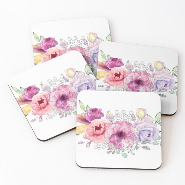 Item preview, Watercolor Flowers designed and sold by nzsimmer.