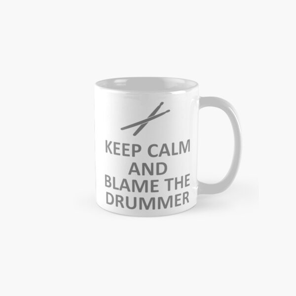 Drummer Funny High Quality Ceramic Coffee Tea Mug Keep Calm and Play Drums