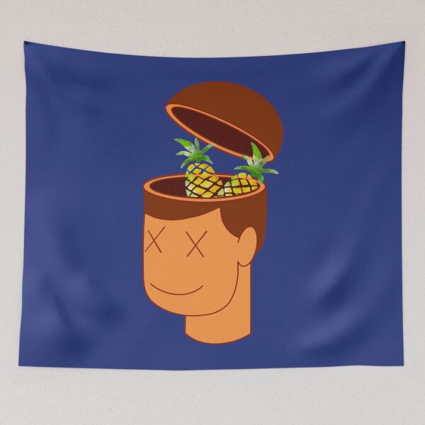 Item preview, Pineapples are in my head   designed and sold by McLarenTeeHu.