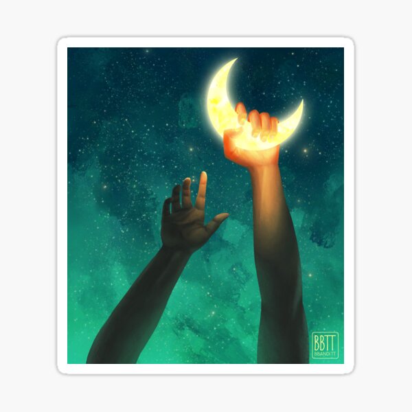 A Moon Has Always Meant Sticker