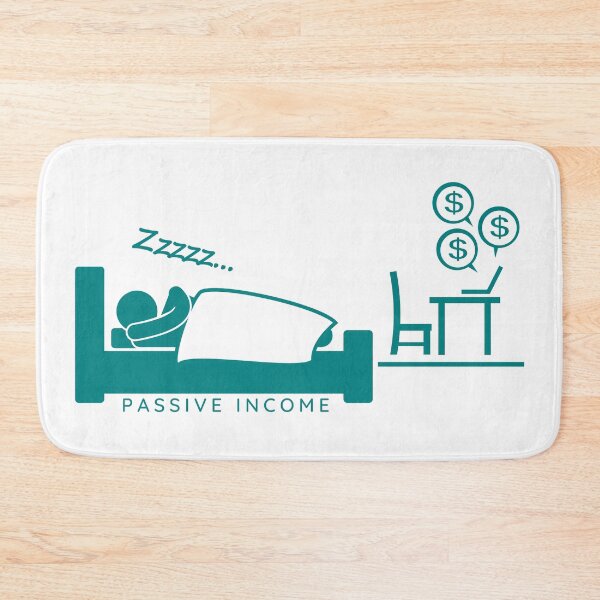 Item preview, Passive Income - I Make Money in my Sleep - Passive Income Art - Motivational Art designed and sold by PartiesPersonal.