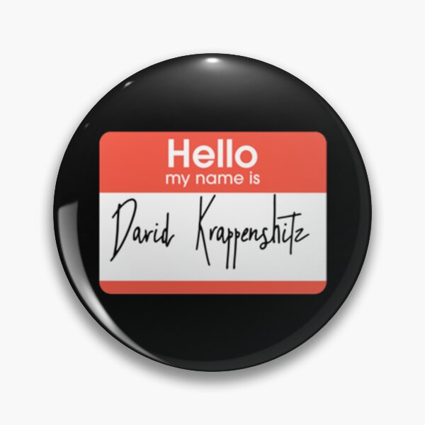 Item preview, David Krappenshitz   designed and sold by Posiiypso.