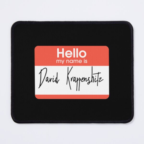Item preview, David Krappenshitz   designed and sold by Posiiypso.