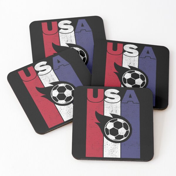 Item preview, Soccer Football Red Blue Usa American Classic T-Shirt designed and sold by ethenfran6.
