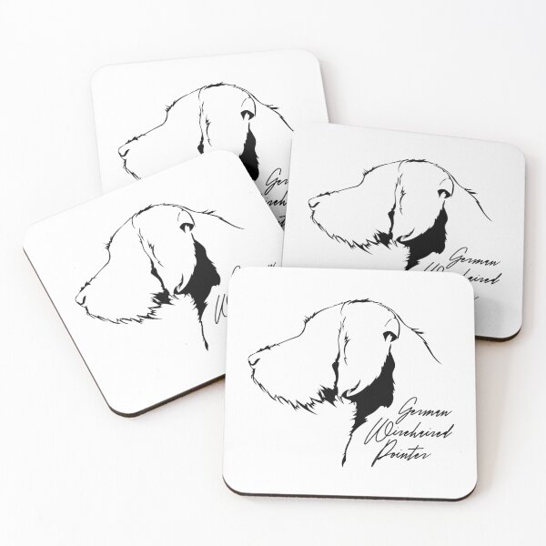 Item preview, German Wirehaired Pointer Profile Hounds Hound designed and sold by dogarts.
