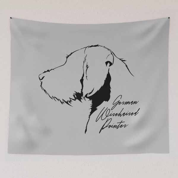 Item preview, German Wirehaired Pointer Profile Hounds Hound designed and sold by dogarts.
