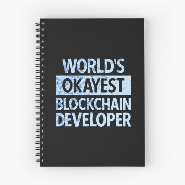 Item preview, Worlds Okayest Blockchain Developer | Funny Blockchain Developer designed and sold by DrawingBoard.