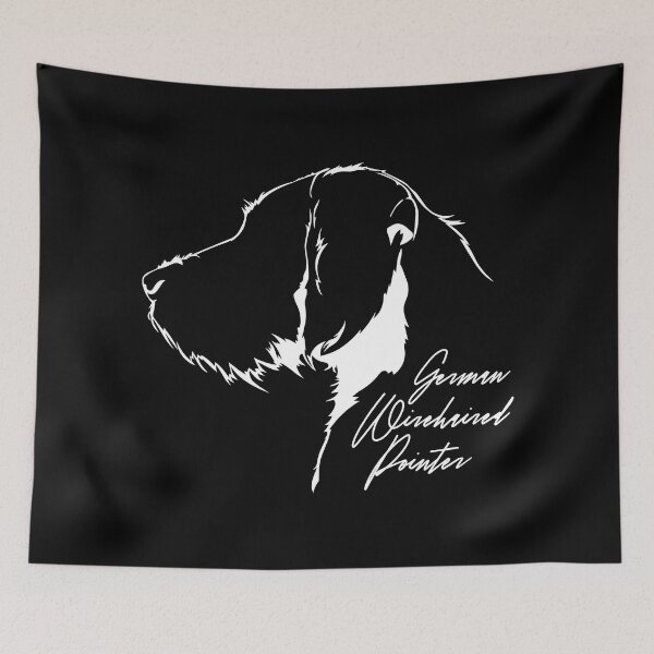 Item preview, German Wirehaired Pointer Profile Hounds Hound designed and sold by dogarts.