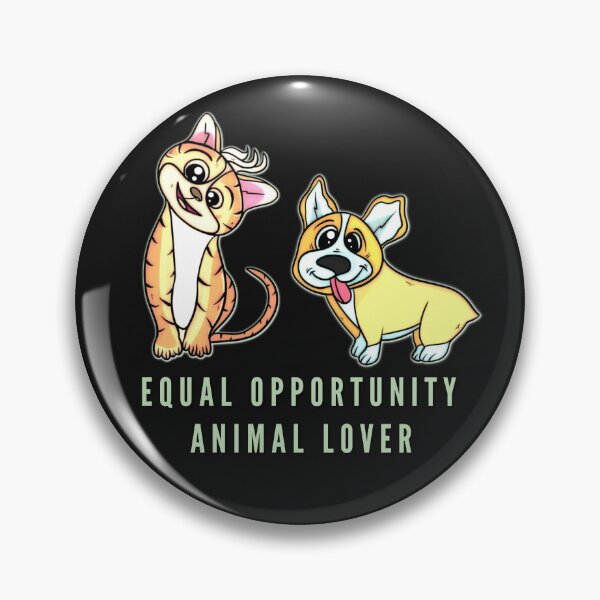 Item preview, Equal Opportunity Animal Lover designed and sold by PurrfectLuv.