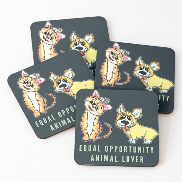 Item preview, Equal Opportunity Animal Lover designed and sold by PurrfectLuv.