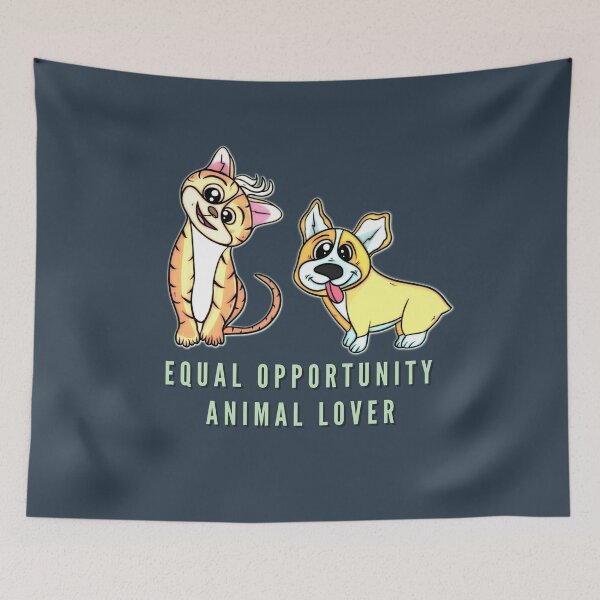 Item preview, Equal Opportunity Animal Lover designed and sold by PurrfectLuv.
