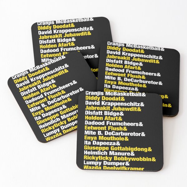 Item preview, Impractical Jokers Name Game List   designed and sold by Posiiypso.