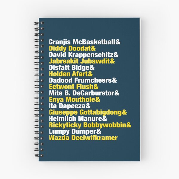 Item preview, Impractical Jokers Name Game List   designed and sold by Posiiypso.