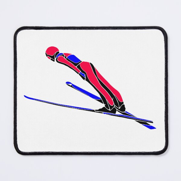 Item preview, Competitive ski jumping in winter designed and sold by Gilbygilles.