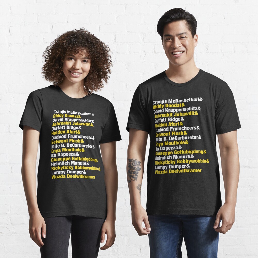 Impractical Jokers Name Game List Impractical Jokers Name Game List