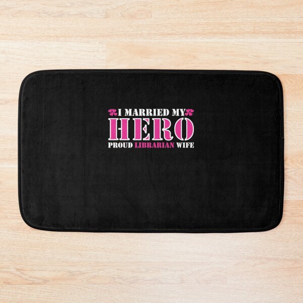 Item preview, I Married Hero Proud Librarian Wife  designed and sold by aryagiri.