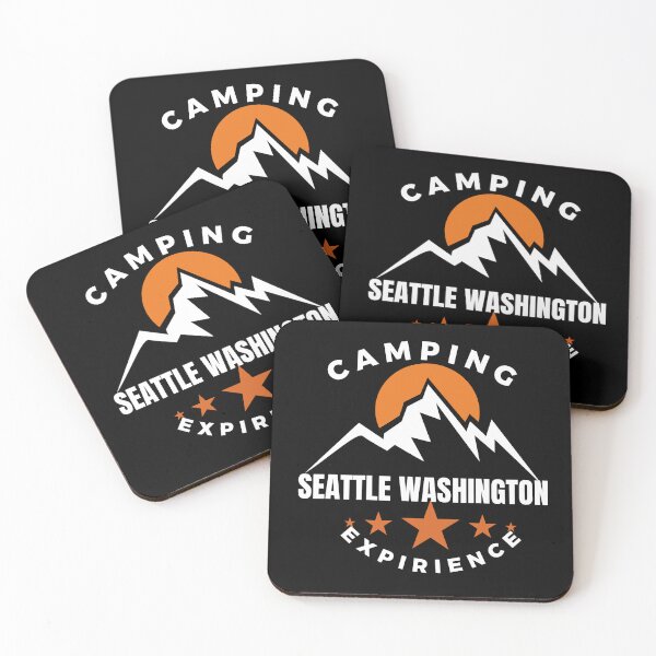 Item preview, Seattle washington hiking tshirt designed and sold by Havilaharts.