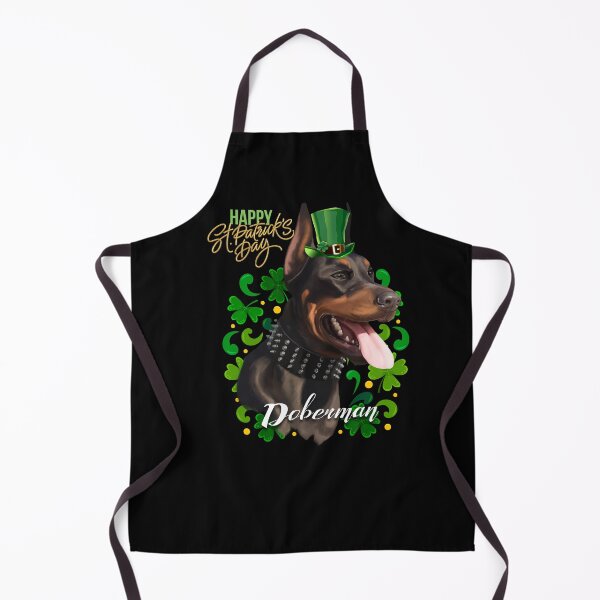Item preview, St Patrick's Day Irish Saint Patrick's Shamrock Doberman Dog designed and sold by Barnissim.
