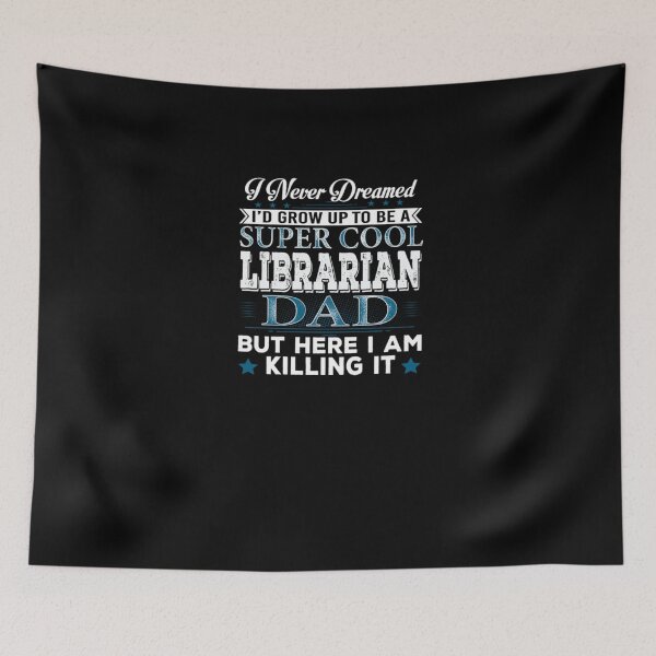 Item preview, Id Grow Up Super Cool Librarian designed and sold by aryagiri.