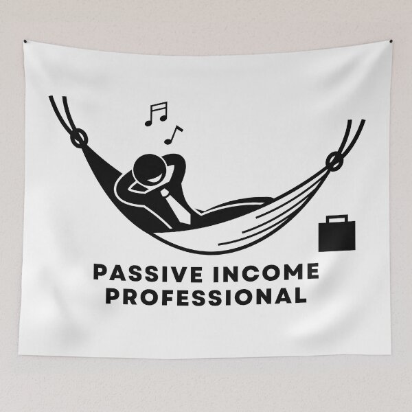 Item preview, Passive Income Professional - Passive Income Art - Motivational Art designed and sold by PartiesPersonal.