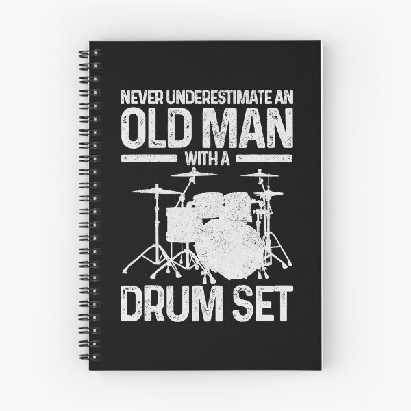 Item preview, Never Underestimate An Old Man With A Drum Set - Drummer designed and sold by ericrichard059.
