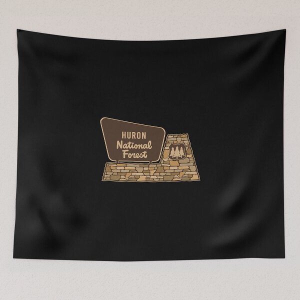 Item preview, Parque Nacional Huron Pegatina designed and sold by ricedali41.