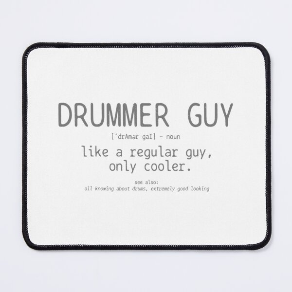 Item preview, Drummer Guy Definition Funny Vintage Drums Drumming designed and sold by ericrichard059.