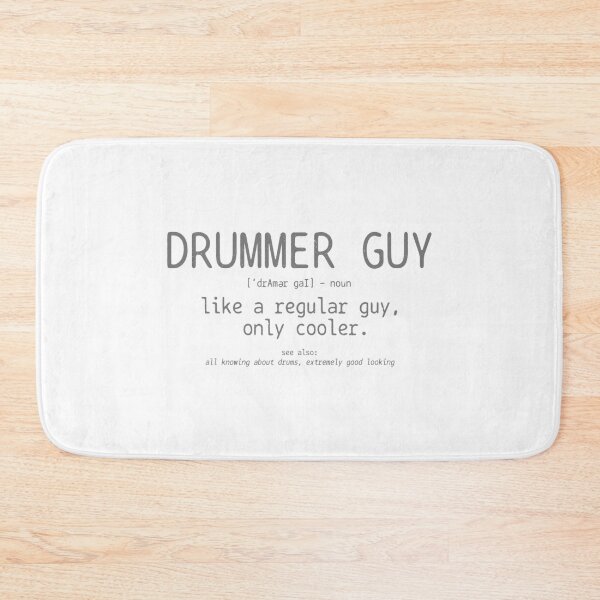 Item preview, Drummer Guy Definition Funny Vintage Drums Drumming designed and sold by ericrichard059.