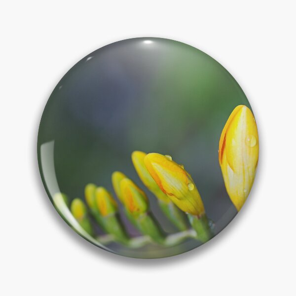 Item preview, Freesia Yellow Opening Hand designed and sold by Joy Watson - Natural Light Photography .