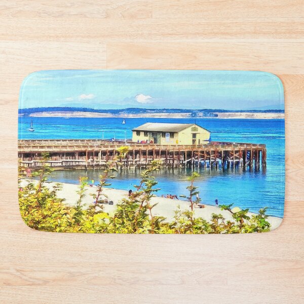 Item preview, Sunny Day at Fort Worden in Port Townsend designed and sold by SeaChangeDesign.