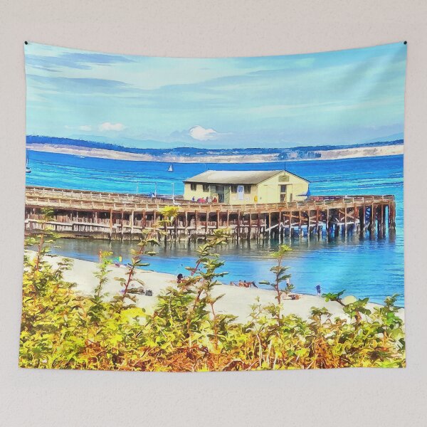 Item preview, Sunny Day at Fort Worden in Port Townsend designed and sold by SeaChangeDesign.