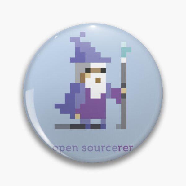 Item preview, 8-bit Open Source Sorcerer - Programming Essential T-Shirt designed and sold by FatihKokte.