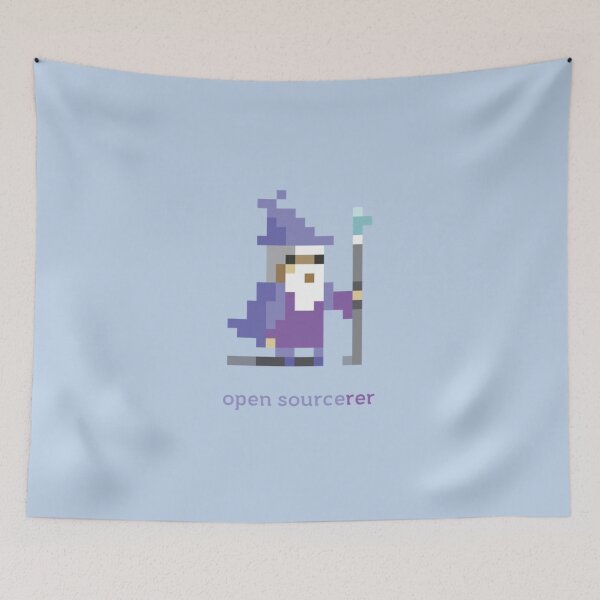 Item preview, 8-bit Open Source Sorcerer - Programming Essential T-Shirt designed and sold by FatihKokte.