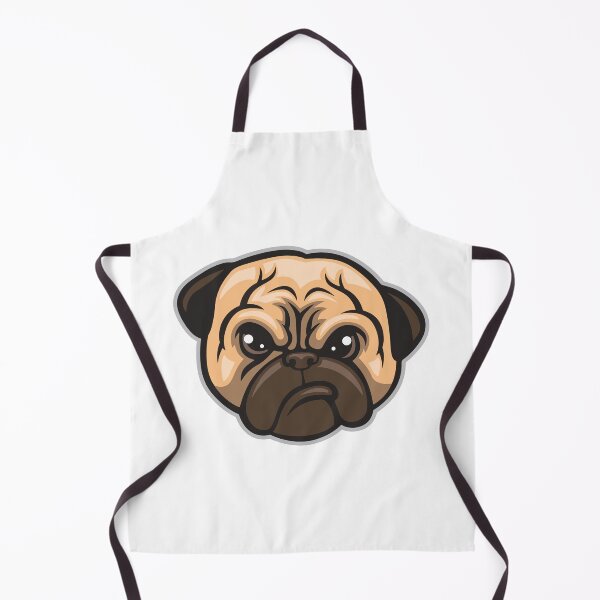 Item preview, Funny Animal Faces Angry Baby Pug designed and sold by skeierleber4327.
